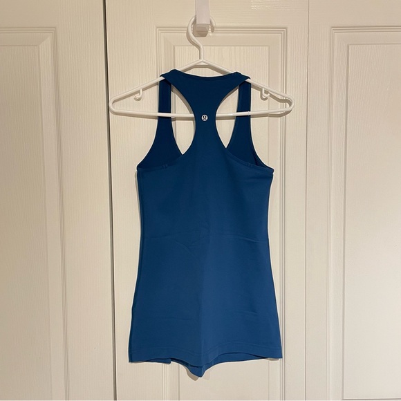 Blue Lululemon Racerback Tank Top - Picture 2 of 5